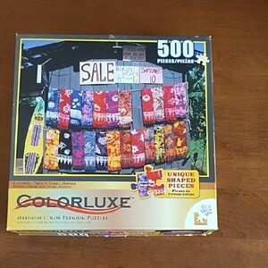 Colorluxe Puzzle 500 Pieces Bikini Wraps Sarongs Pareos From Oahu Hawaii Summer